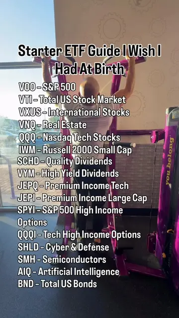 Starter ETF guide I wish I had when I first started. Save this as your go to che