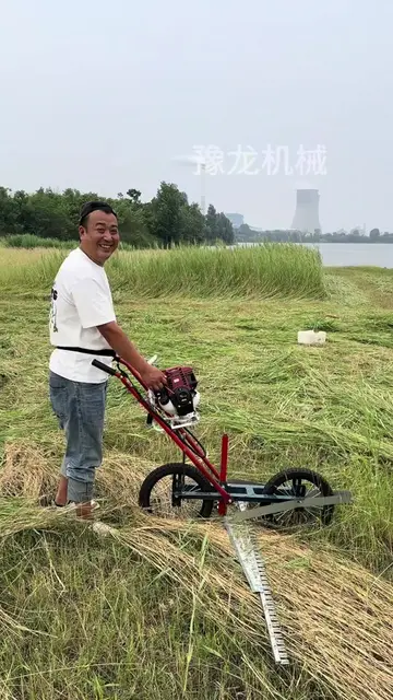 Lawn Mower #Lawn Mower #Gardening Tools #Road Maintenance #Herbal Crop Cutter
