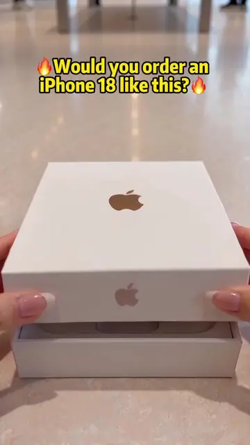 Would you order an iPhone 18 like this!#new #fyp #phone #iphone18 #iphone 