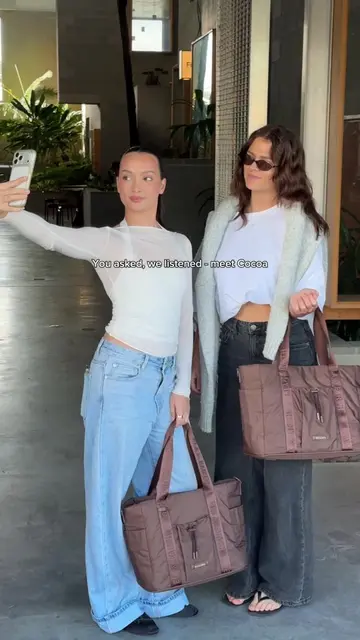 You guys are LOVING our new Cocoa Odyssey Tote Bags 🤎 Shop now in Medium and La