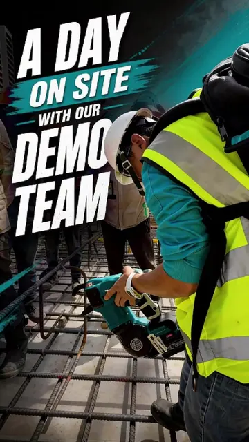 👷‍♂️ We followed our Demo Team for a day on site. From product demonstrations t
