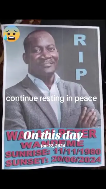 #onthisday  continue resting in peace Wande the great.