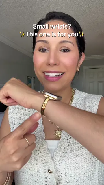 Watch band that looks like a gold bangle ✨ @Missair  #dealsforyoudays #summervib