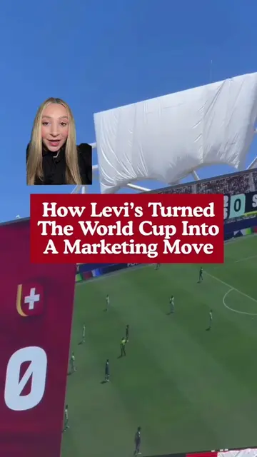 Levi's takes full advantage of FIFA brand ban at World Cup and turns the logo ba