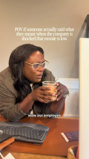 Fixing employee engagement/morale is a talk the talk and walk the walk kinda thi