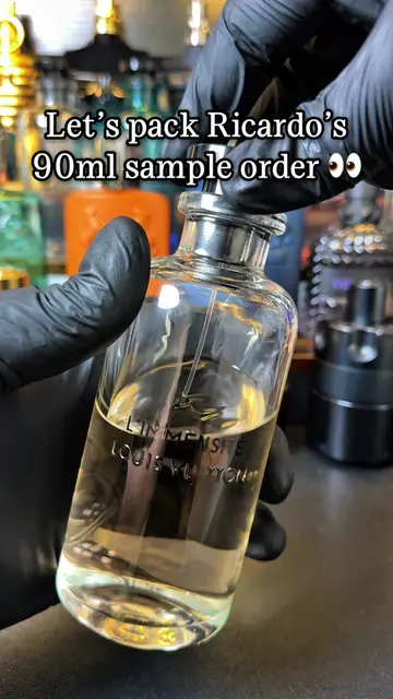 Hooked up Ricardo with 90ml of elite niche fragrances 🤝 #perfume #fragrance #co