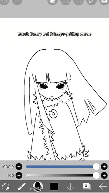 Brush theory #art #digitalbrush #brushtheory #digitalart #ibispaintx 