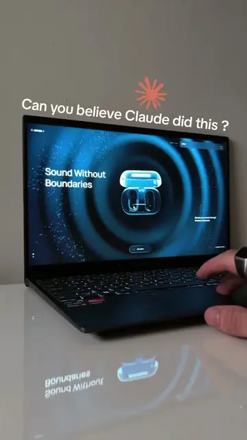 How I build with Claude 👇 Academy in bio 🔗 Those drifting particles and pulsin