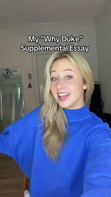 Hopefully this helps!!! #duke #supplementalessay #supplemental #commonapp #colle