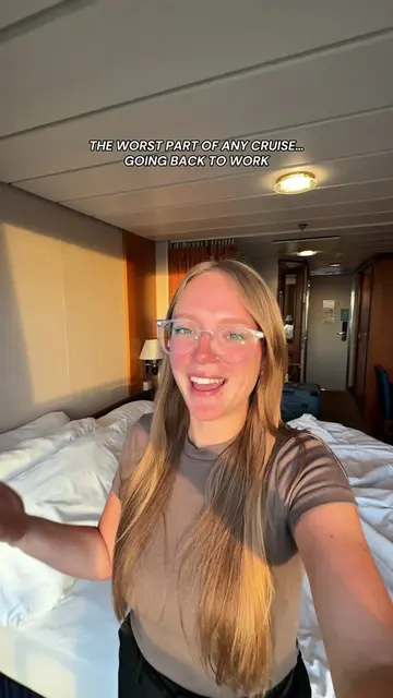 I’M SAD 😢 #cruise #cruisevlog #goinghome #disembarkation #worklife 