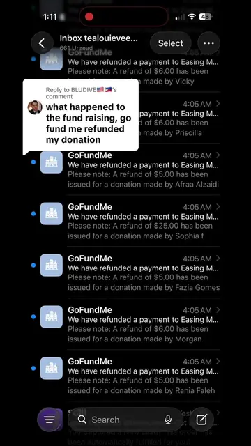 Replying to @BLUDIVE🇺🇸🇵🇭 GoFundMe has started refund process to everyone. Ho
