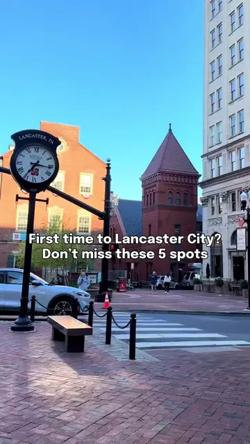 Save this post for the perfect day of exploring in Downtown Lancaster 📍 1. Lanc