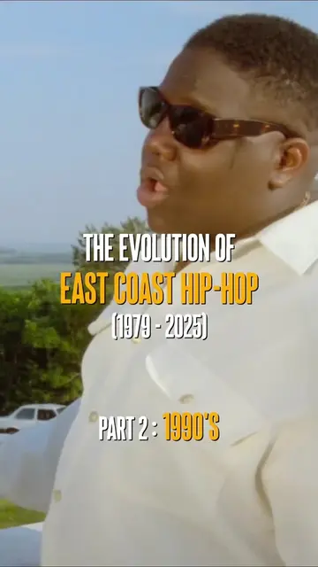The Evolution Of East Coast Hip-Hop : The 1990’s🔥 #eastcoasthiphop #90shiphop #