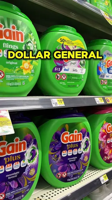 Tell me in the comments: Are you Team Gain 💚 or Team Tide 🧡? #dollargeneral ##