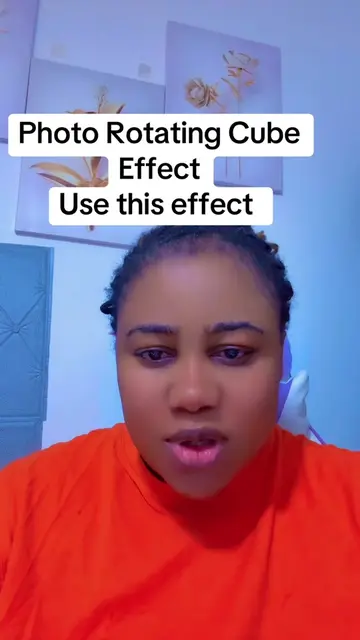 Photo rotating cube effect #tiktoktips 