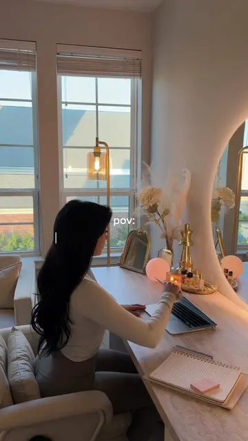 the best lounge chair for my beauty room 🤍🕯️💫 @FlexiSpot link is in bio!  #am