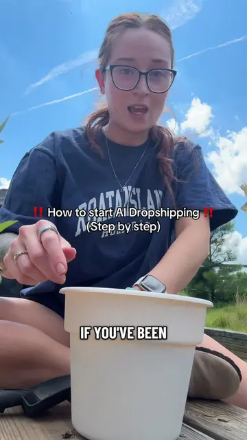 How to start AI Dropshipping STEP BY STEP #dropshippingmom #sahmsidehustle #make