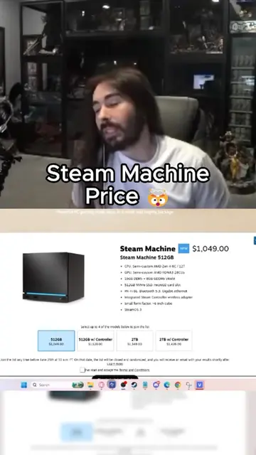 Expected #moistcr1tikal #penguinz0 #steammachine #steam #gaming 