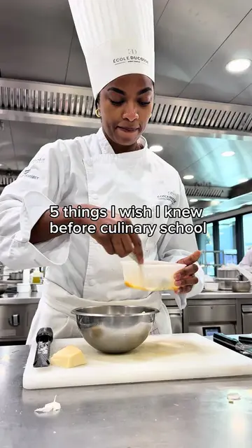 5 tips in the caption ⬇️ 1️⃣Get experience in a professional kitchen outside of 