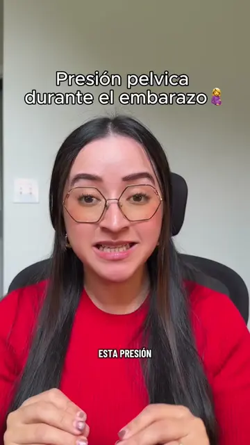 La presión pélvica durante el embarazo puede causar mucho miedo! Cómo describes 