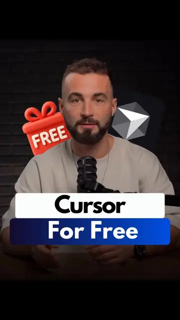 How to get Cursor for $0 🎯👆  Basically, Cursor is just VS Code with AI plugged
