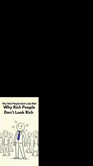 Why Rich People Don't Look Rich #animation #Finance #bilionaire #Rich 
