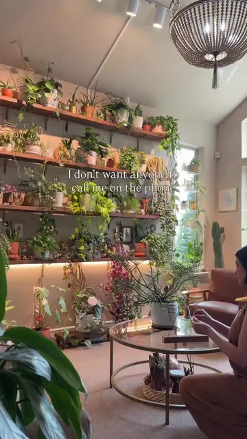 Some days my social battery charges best among the plants. 🌿 Where do you go to