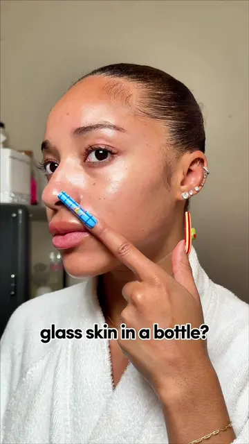 the glow is stunning!! 😍 one product — insane glow! Shop @mamonde.us Rose Daily
