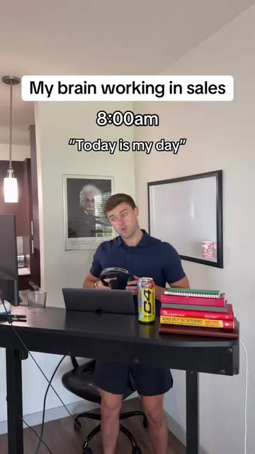 Typical day working in sales 😂 #sales #coldcalling #techsales #techsalestips #s