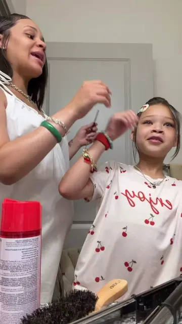 Yes we be on BPT!!!!!! #babyshower #hairstyleideas #kidshairstyles #grwn #beauty