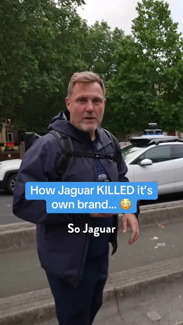 Why nobody will buy a Jaguar now… 😳 When I ran my agency Fluid I focused on dea