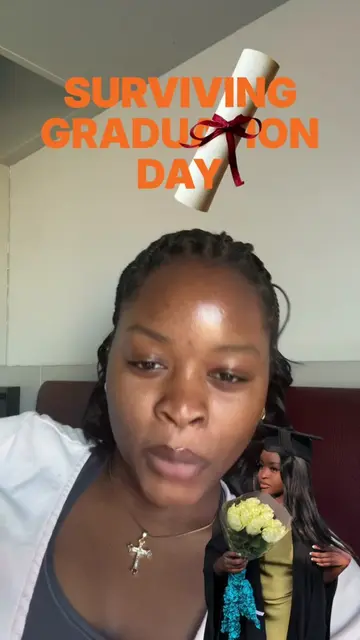how i survived graduation day!!👩🏾‍🎓💐🥂 #graduation #graduationday #grad #stu