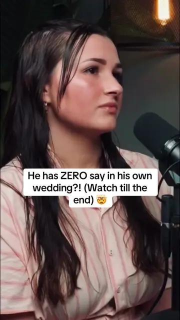 He has ZERO say in his own wedding?! (Watch till the end) 🤯 #fyp #calebhammer #