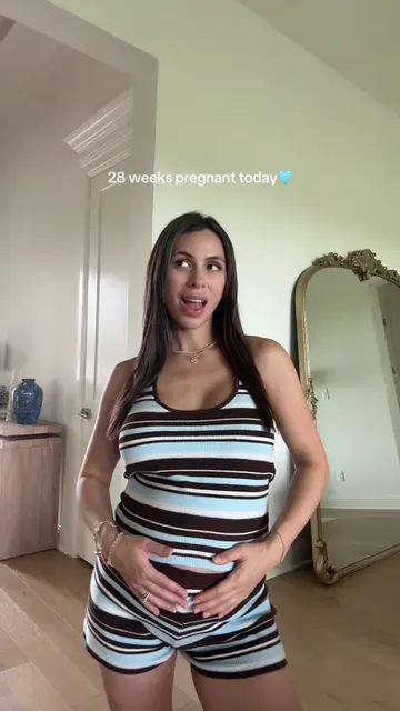 this pregnancy is FLYING by 🥹 #pregnancy #thirdtrimester #babyboy #twoundertwo 