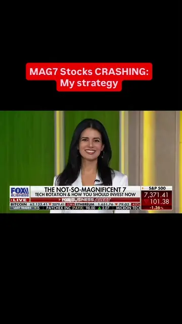 MAG7 crashing 👀 my strategy. Watch full segment 
