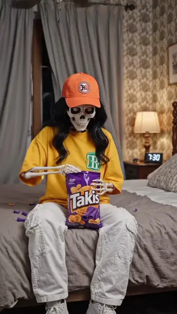 What Happens If You Eat Takis Every Day? 🌶️💀#Takis #FunnyStory #SkeletonTok #T