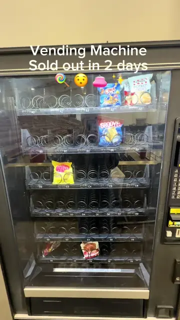 Might have to restock this machine every day over the weekend 🫢 #LearnOnTikTok 