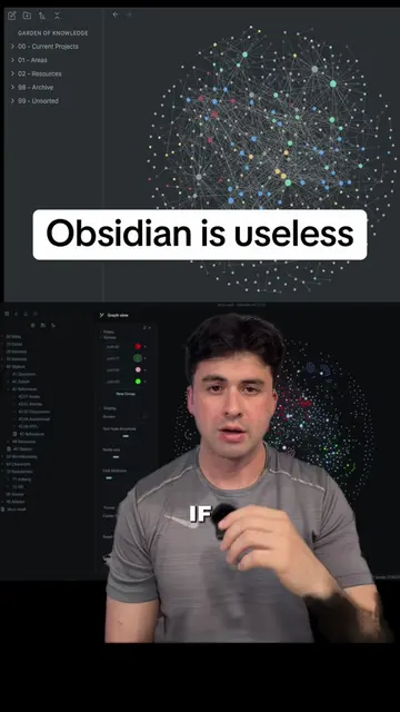 obsidian cannot do anything on its own and that is the whole problem it is a pla