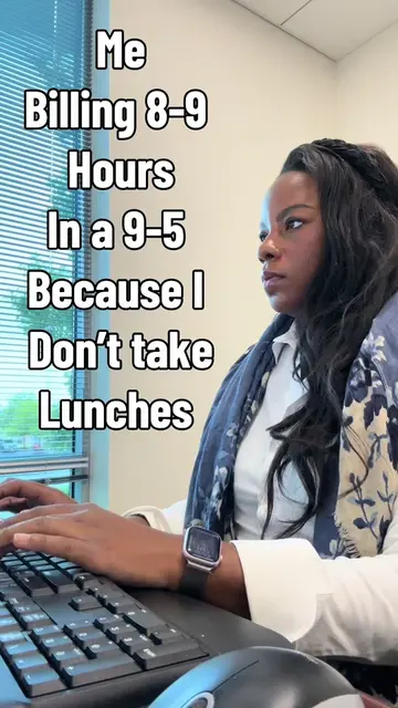 You can bill 8-9 hours and not work past 5 pm if you’re efficient.  #biglaw #law