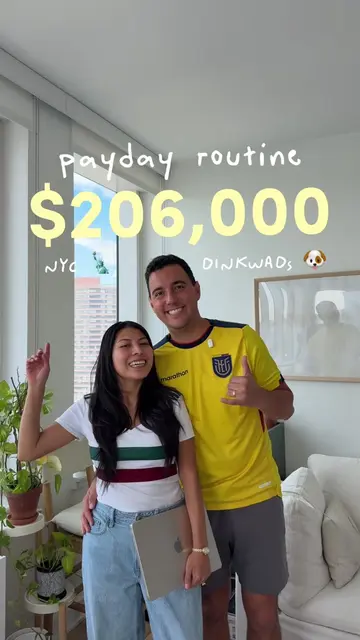 husband got paid on friday and gets paid 2x per month with an annual bonus ~ his