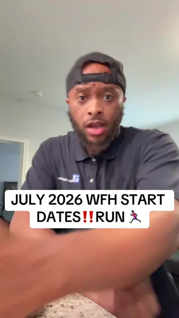 🚨WFH JOBS WITH JULY, 2026 START DATES🚨 YALL BETTER RUN AND APPLY‼️ #wfh #workf