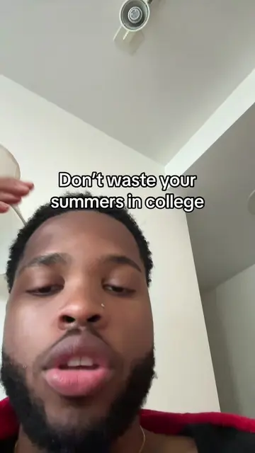 Yall need to be working working during your summers in college #college #college