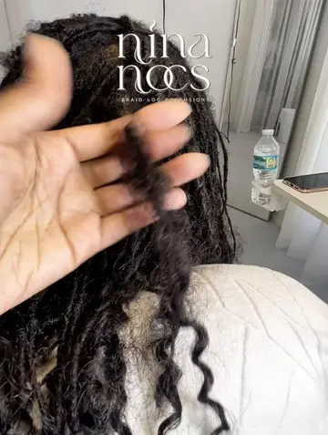 Add Nina Nocs to 160 existing locs 🔥 This is a transfer client. Here’s the befo