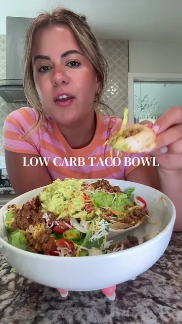 The best low carb hack! Toast your favorite tortillas at 400 for 5min, and use t