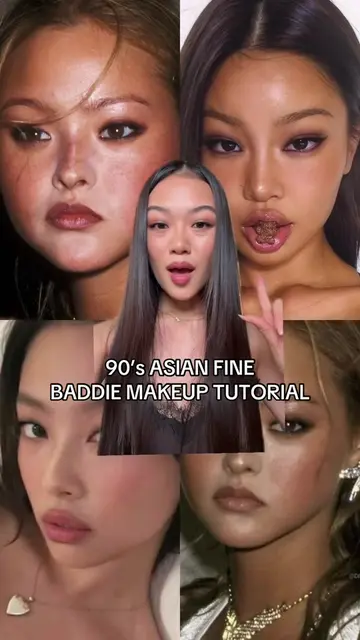 Every Asian gal needs to have this makeup in their pocket 🥵🤏🏼 90s Asian fine 