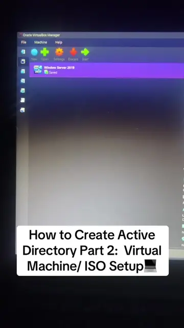 How to Create Active Directory Part 2: Window Server ISO Setup Virtual Machine💻