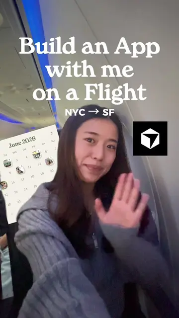 Build an app with me on a flight from NY to SF ✈️ I take a lot of photos but mos