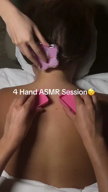 KAS Signature 4 Hand ASMR Sessions✨ Double the hands, double the tingles😴 A lux