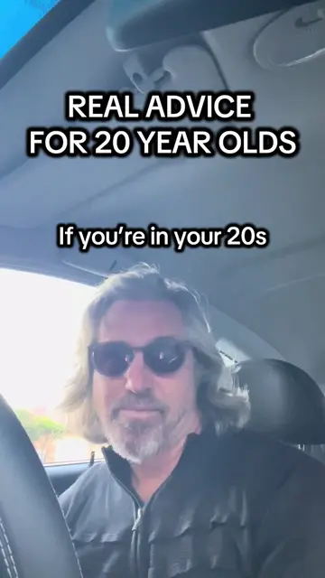 Real advice for 20 year olds 😎 #20somethings #realadvice #adviceforyoungpeople 