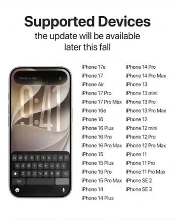 🔥 These iPhones Are Expected to Support iOS 27 #ios #ios27 #apple #update #zaib